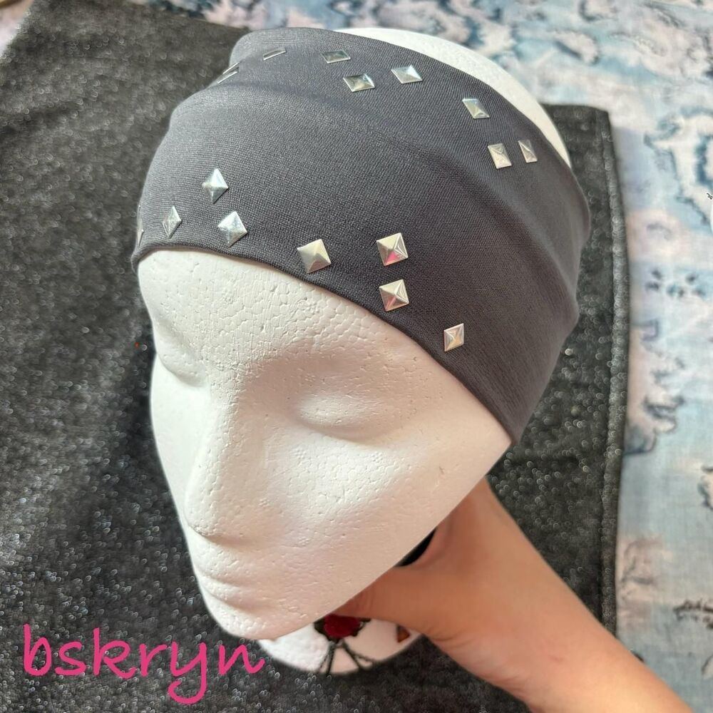 Unbranded Women's Grey and Silver Hair-accessories
